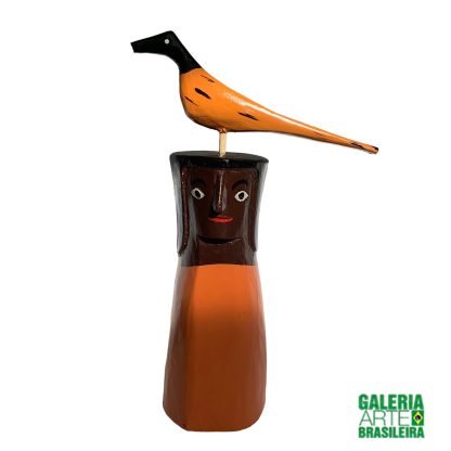 Homem com Pássaro M