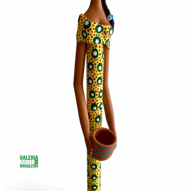 Boneca Baiana Madeira - Imagem 6
