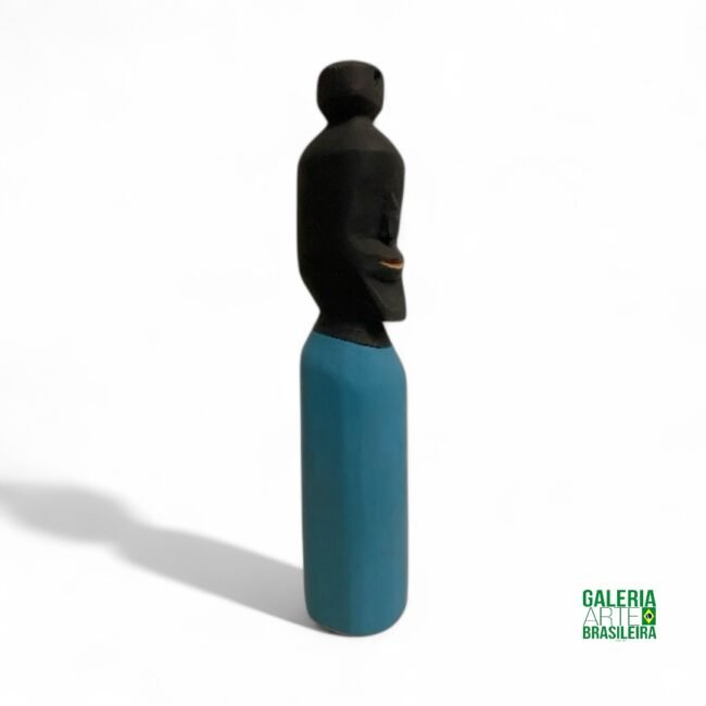 Escultura Mestre Aberaldo 30cm - Imagem 5