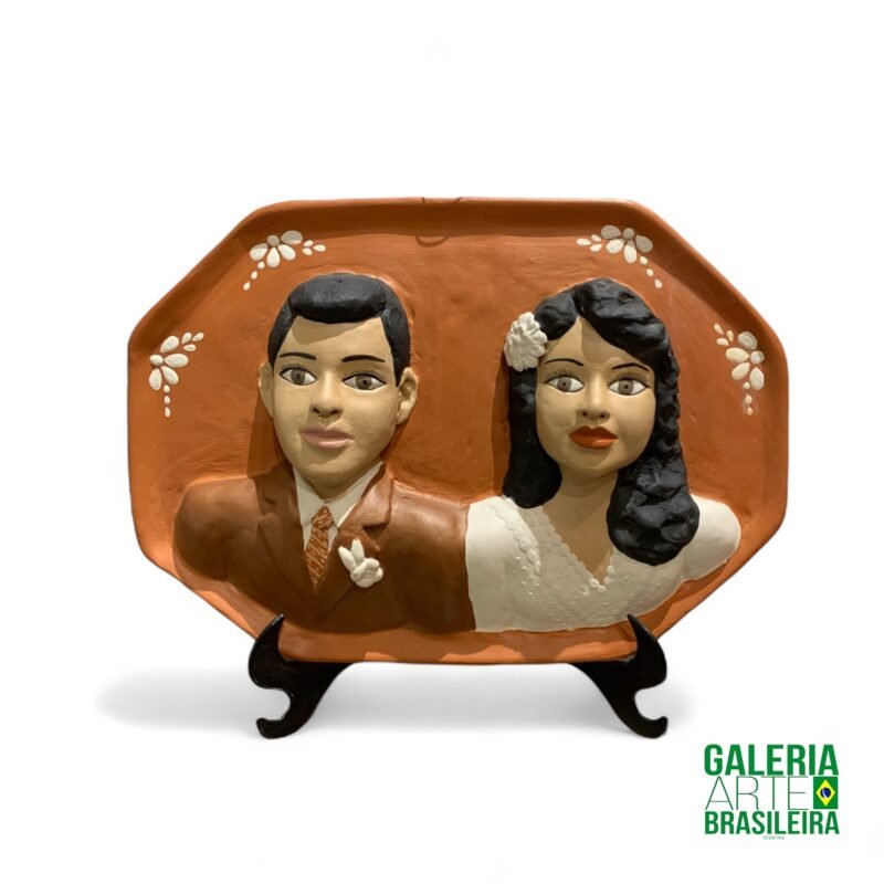 Casal em Cerâmica