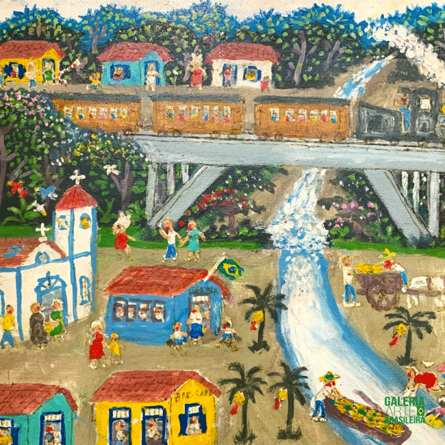 Quadro - Trem Maria Fumaça - Imagem 3