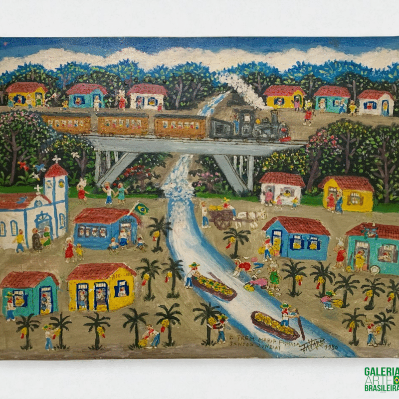 Quadro - Trem Maria Fumaça