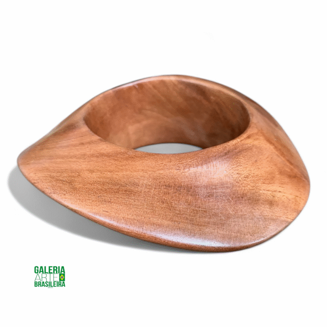 Bracelete Orgânico em Madeira - Imagem 2
