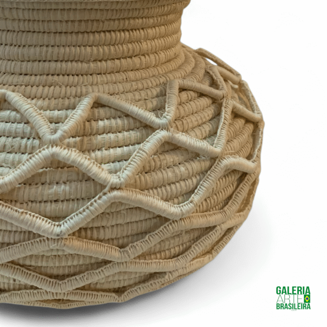 Vaso Fibra de Tucum - Imagem 4