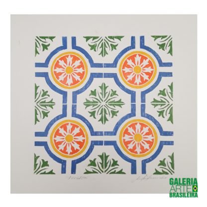 XILOGRAVURA AZULEJO