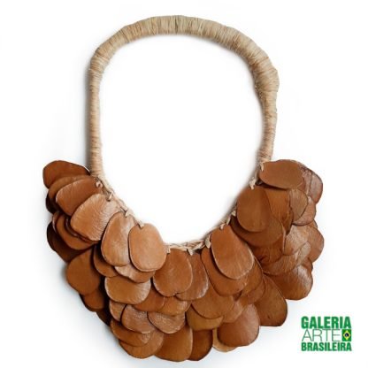 Colar de mesa escamas