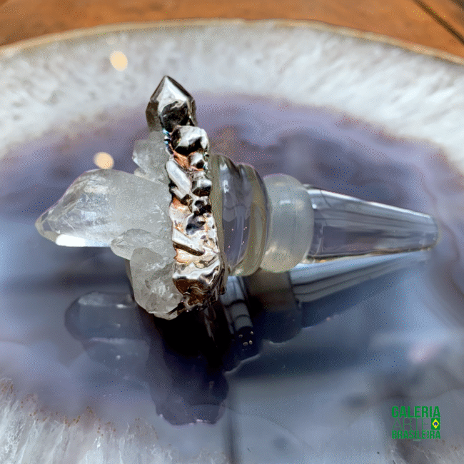 Stopper de Vinho – Drusa de Cristal - Imagem 2