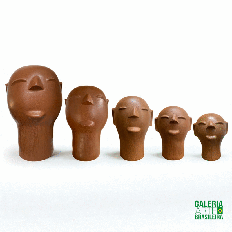 Cabeças em Cerâmica