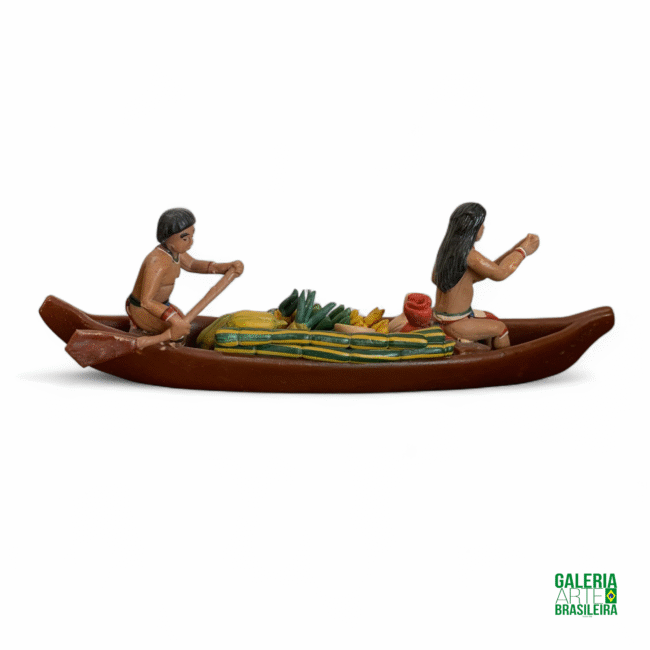 Canoa em Balata - Macuxi - Imagem 2