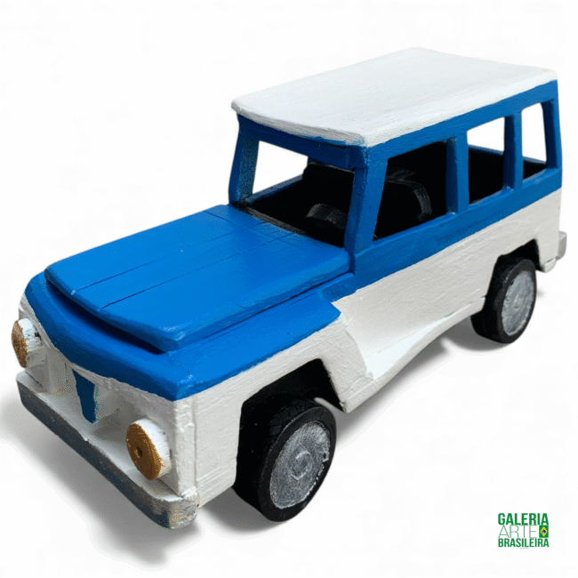 Rural Willys em Madeira para Decoração - Imagem 2