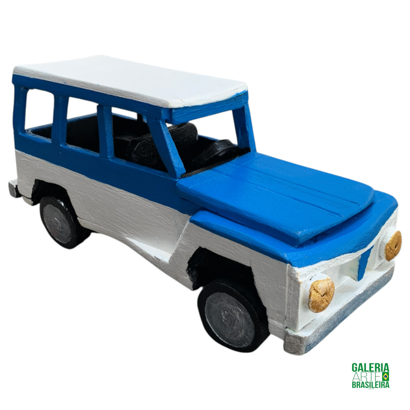 Rural Willys em Madeira para Decoração